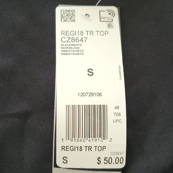 Adidas 1/4 zip top NWT - Picture 5 of 5